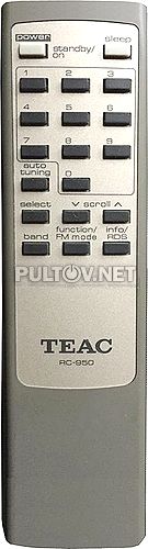 RC-950 пульт для тюнера TEAC T-H300DAB и др.