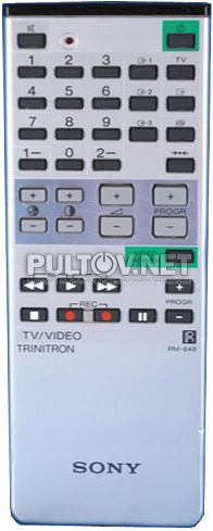 RM-646 пульт для телевизора SONY KV-27VX1MT