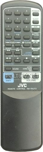 RM-RXUT3 пульт для музыкального центра JVC UX-T3 