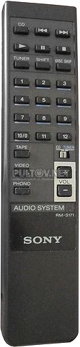 RM-S171 (чёрный вариант пульта!) пульт для музыкального центра Sony LBT-D107 и других