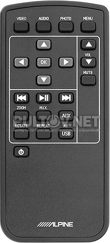 RUE-4230 пульт для USB-видеоинтерфейса ALPINE KCE-635UB