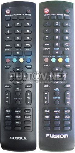 STV-LC2277FLD , FUSION Y-72C2 пульт для телевизора SUPRA со встроенным DVD