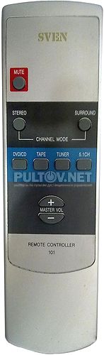 REMOTE CONTROLLER 101 пульт для аудио-системы