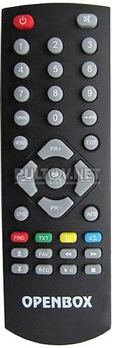 T2-01 HD, LUMAX DVT2-4100HD пульт для DVB-T2-ресивера OPENBOX и LUMAX 