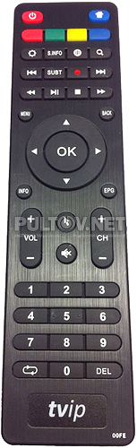 TVIP 00FE пульт для IP-TV-приставки TV-IP S-310 и других