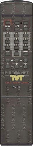 RC-4 пульт для телевизора TVT 51ТЦ418И и других