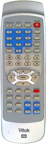VT-4000GY пульт для DVD-рекордера VITEK