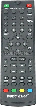 T35 пульт для DVB-T2-приставки
